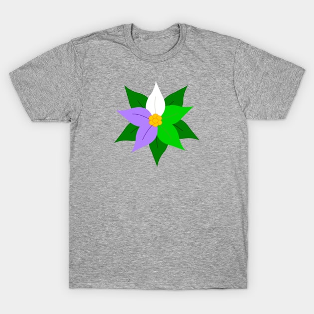 Pride Poinsettia T-Shirt by traditionation